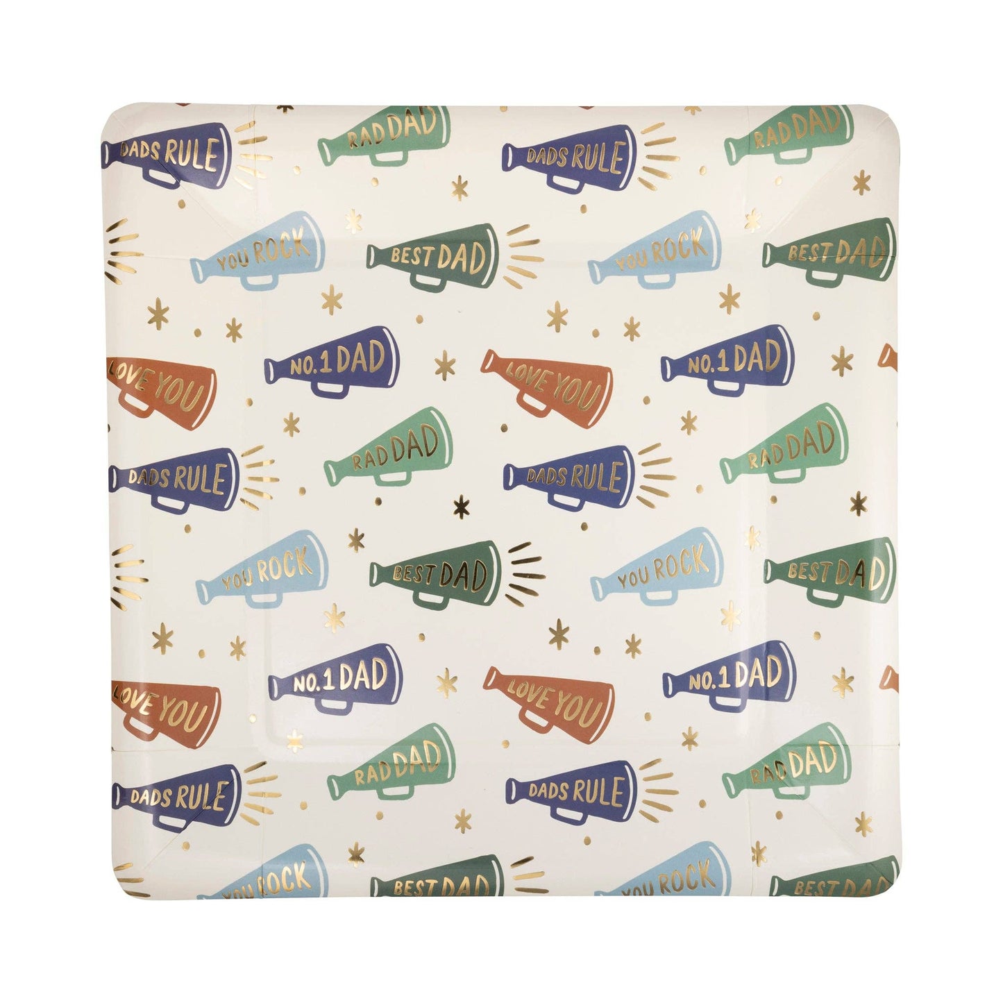 Megaphone Pattern Plate