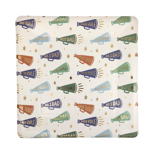 Megaphone Pattern Plate