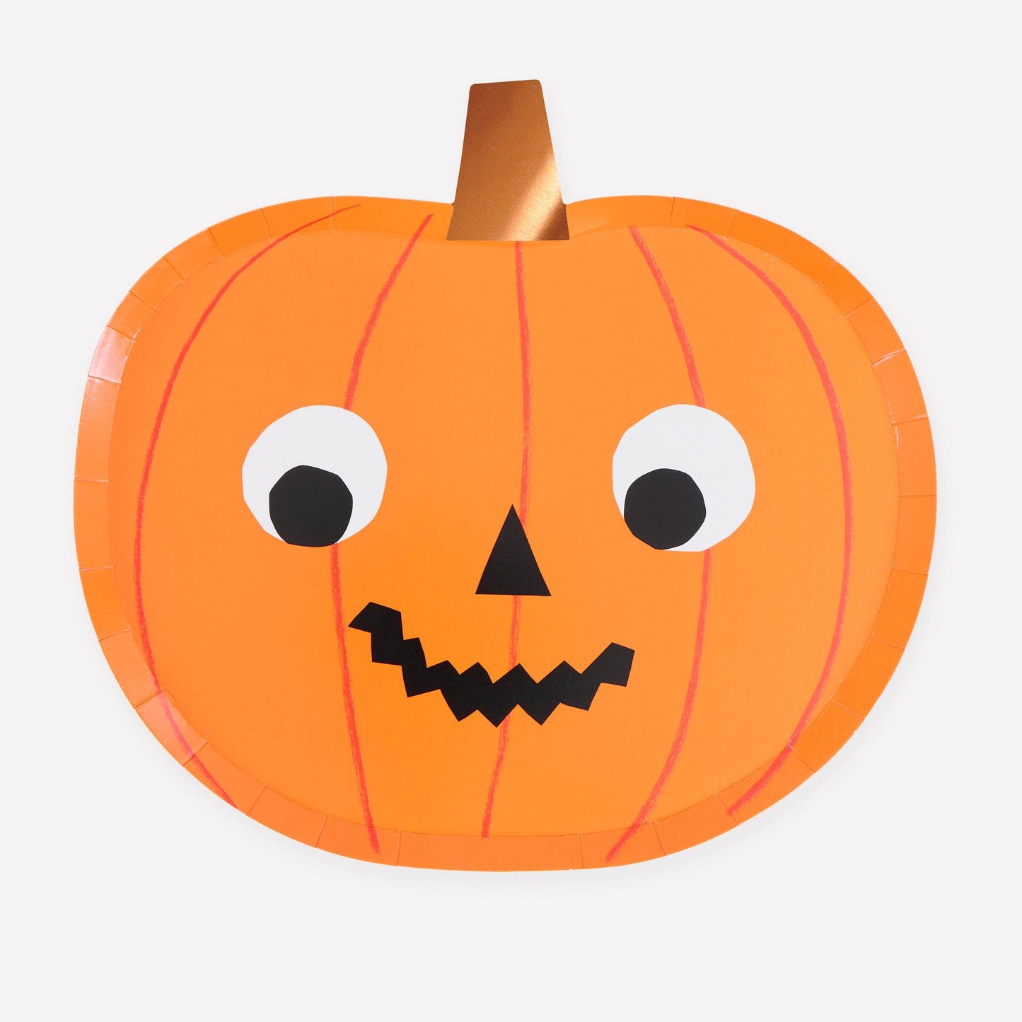 Halloween Pumpkin Plates