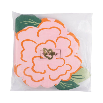 Flower Cocktail Napkin
