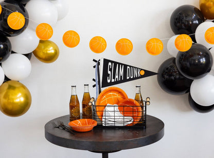 Basketball Puffy Felt Banner