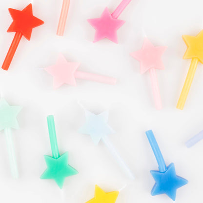 Rainbow Star Candles
