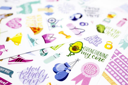 Fitness & Health Sticker Pack