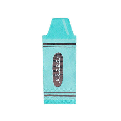 School Days Large Crayon Napkins - 16 Pk.