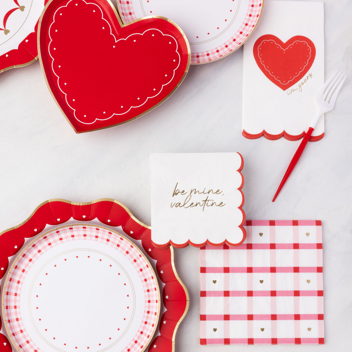 ‘Be Mine, Valentine’s Cocktail Napkins