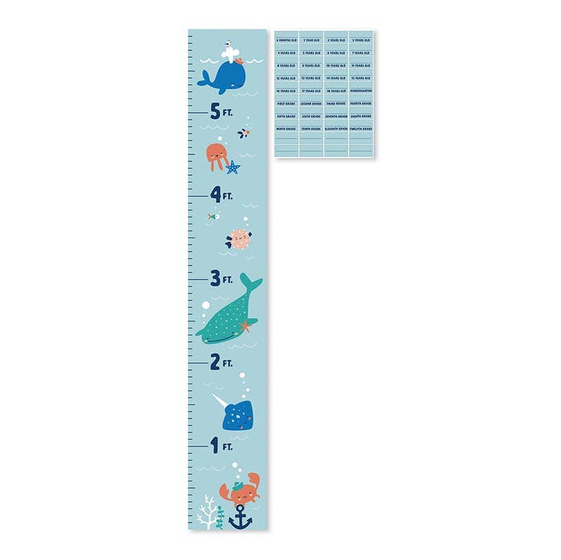 Growth Chart with Stickers