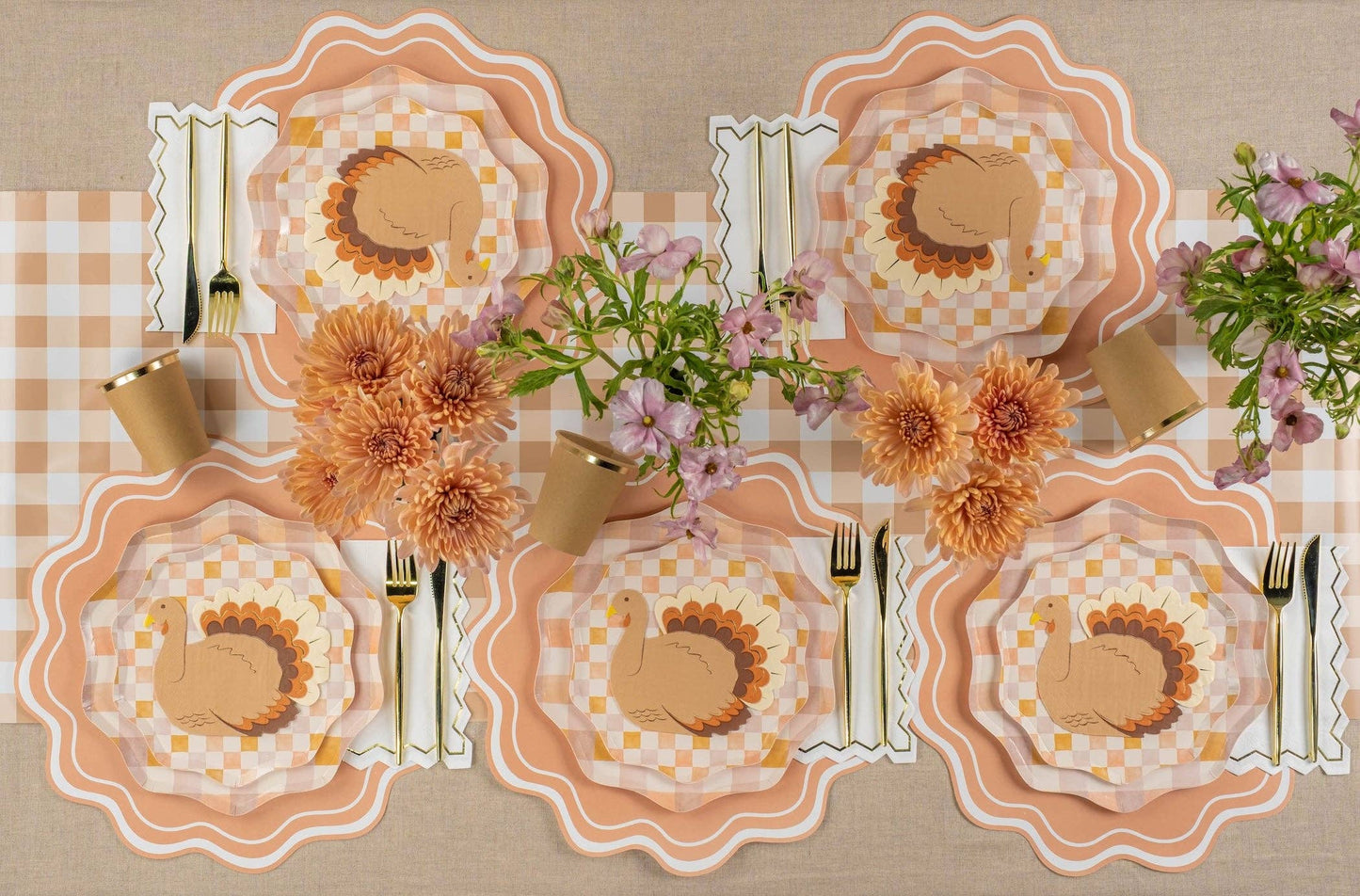 Harvest Turkey Napkins