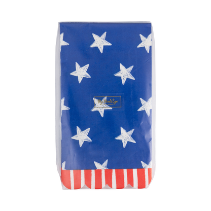 Blue Stars Paper Dinner Napkin