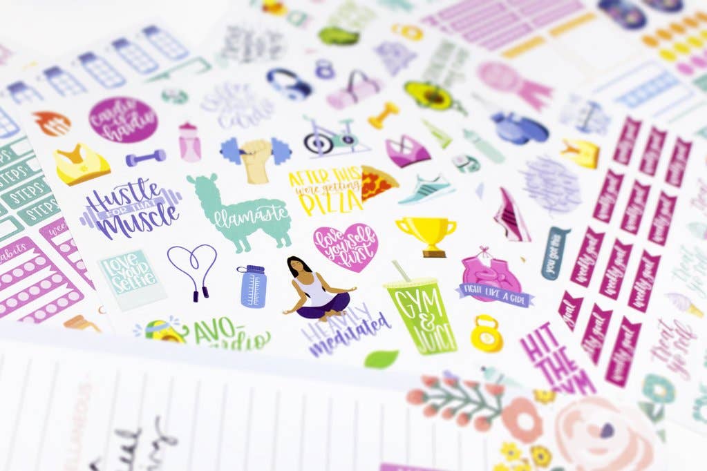 Fitness & Health Sticker Pack