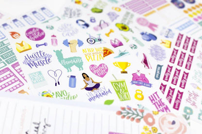 Fitness & Health Sticker Pack