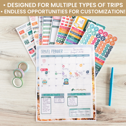 Travel Sticker Pack