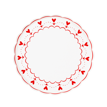 From the Heart Dessert Plates
