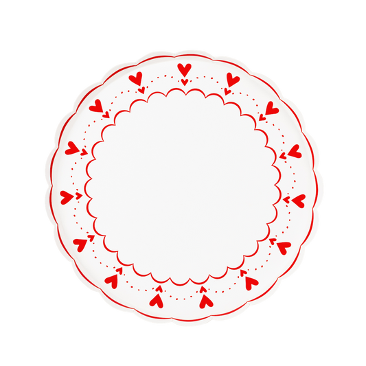 From the Heart Dessert Plates