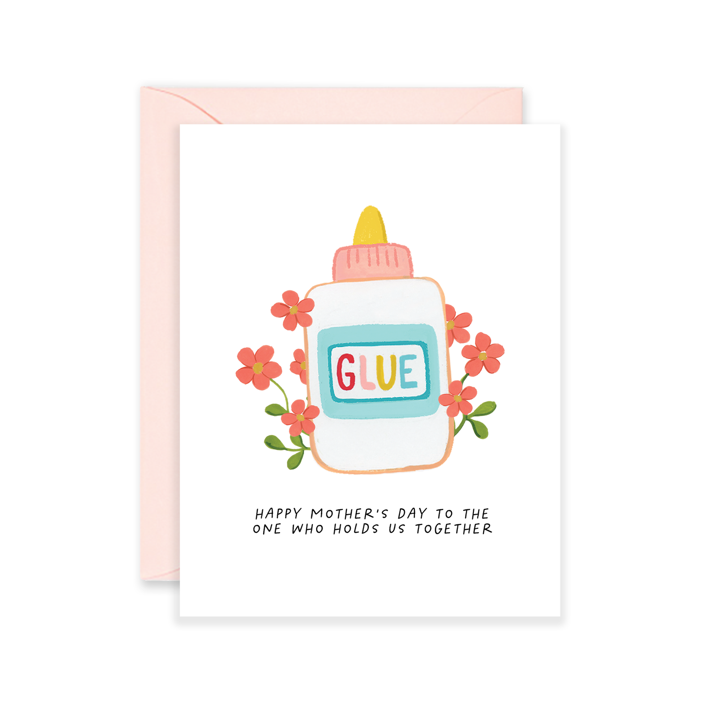 Mother's Day Glue Greeting Card