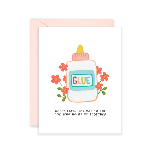 Mother's Day Glue Greeting Card