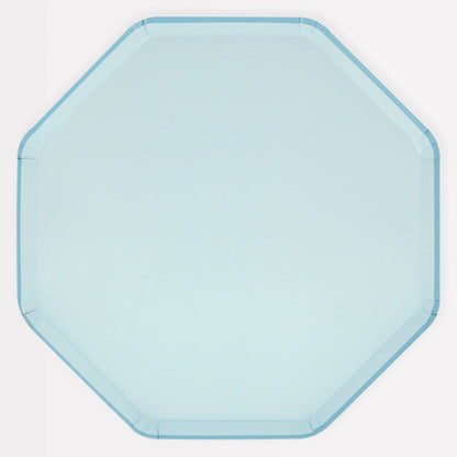 Summer Sky Blue Dinner Plates