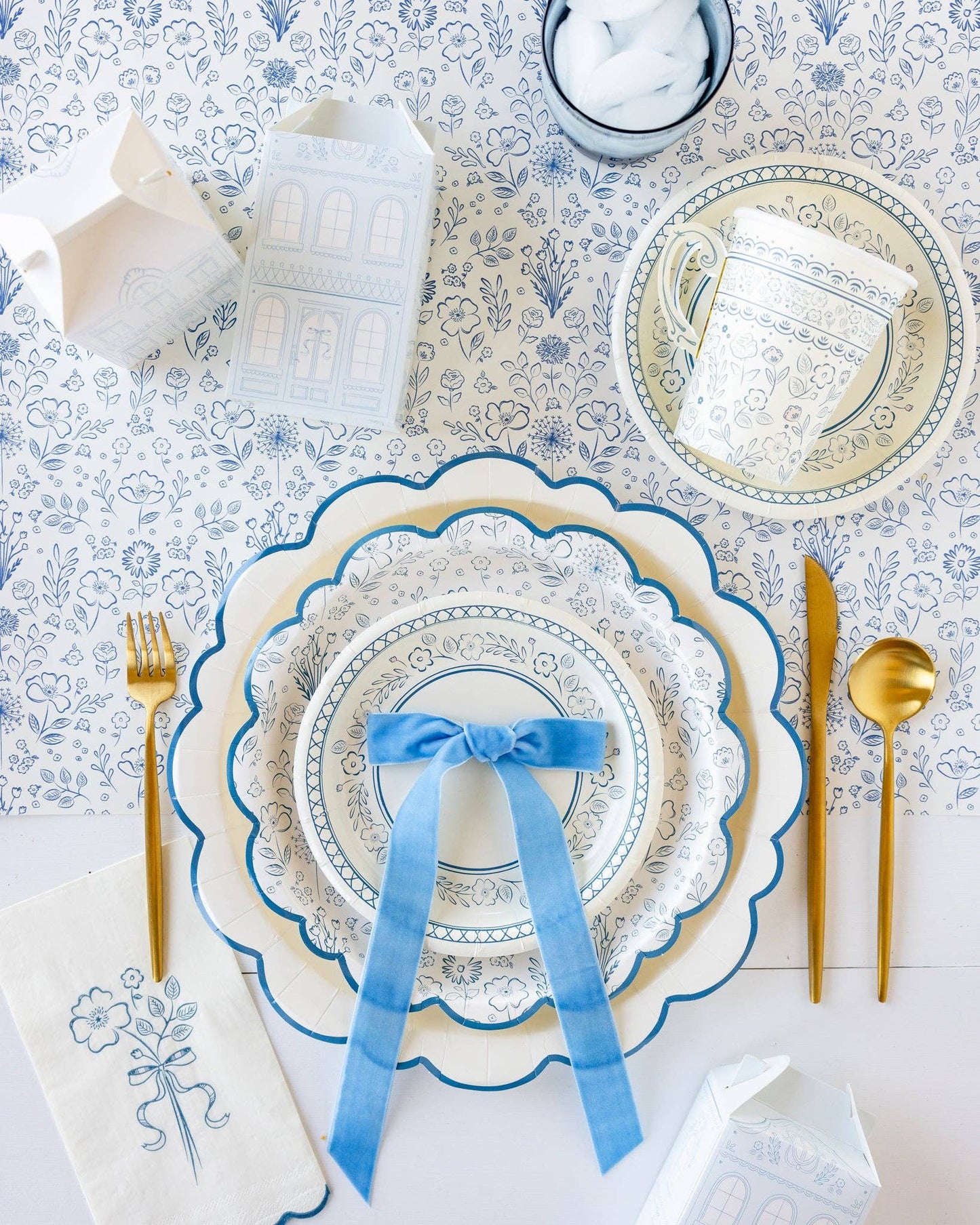 Tea Cup Paper Party Cups