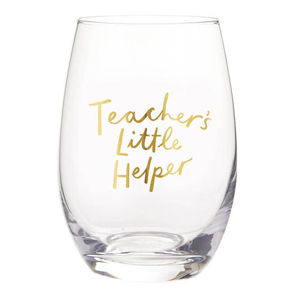 Stemless Wine Glass - Little Helper: Material