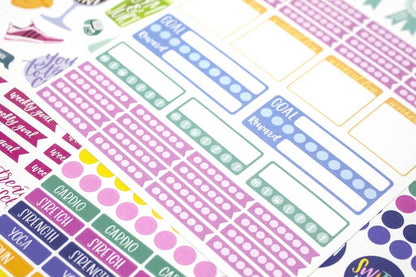 Fitness & Health Sticker Pack