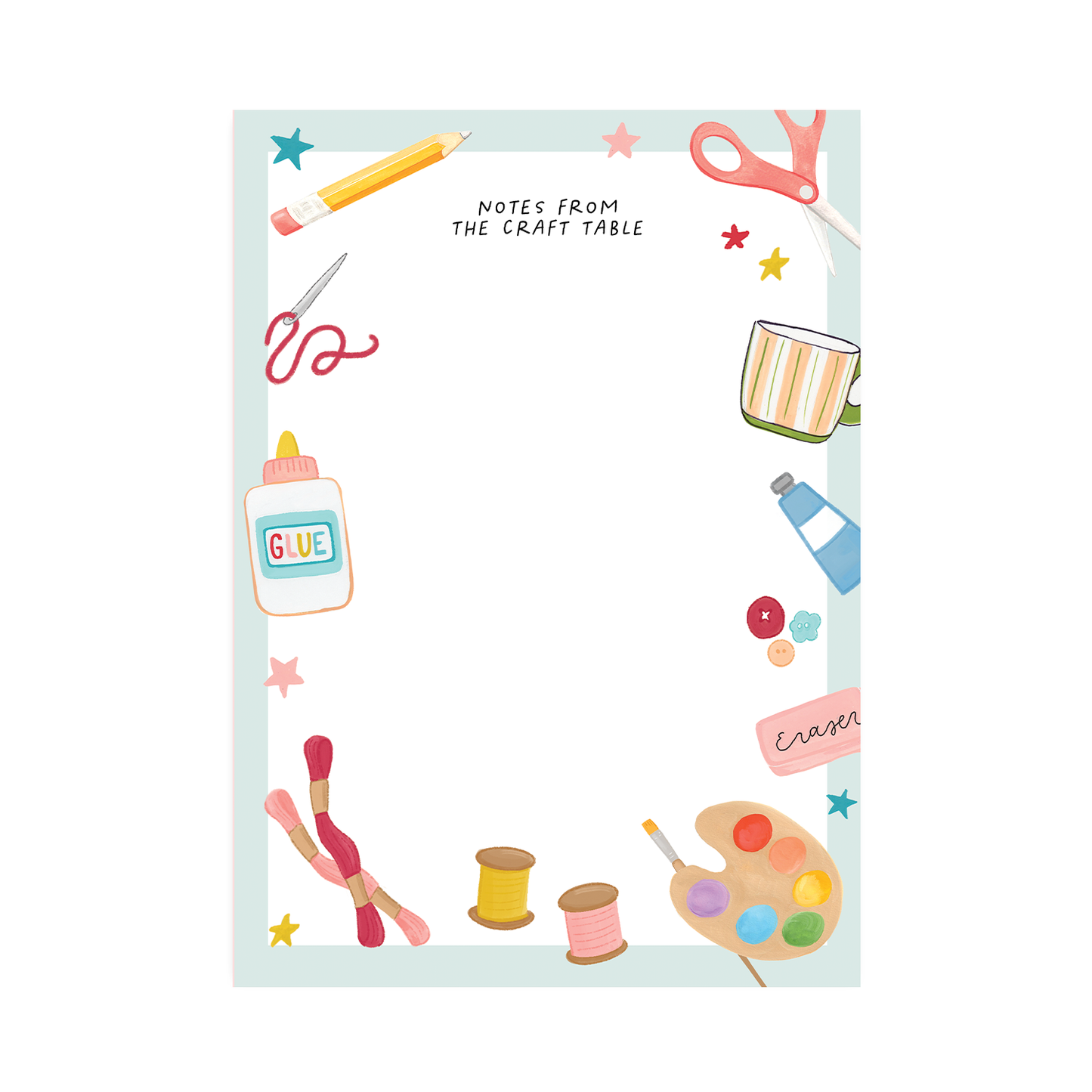 From The Craft Table Notepad