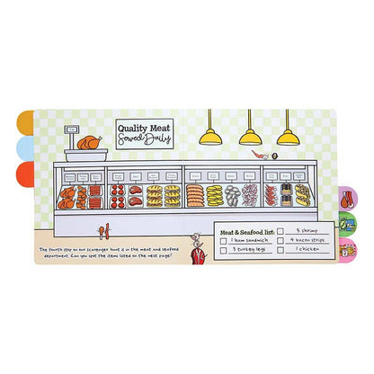 Grocery Store Scavenger Hunt Board Book