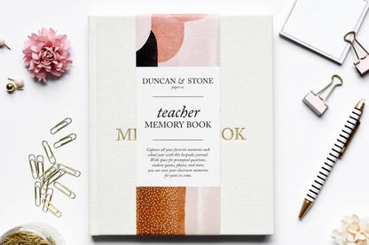 Teacher Memory Book | Teacher Notebook | Christmas Gift