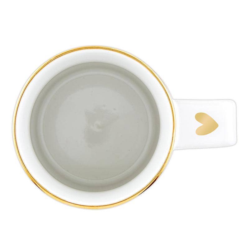 Gold Foil Organic Mug - Happily Ever After