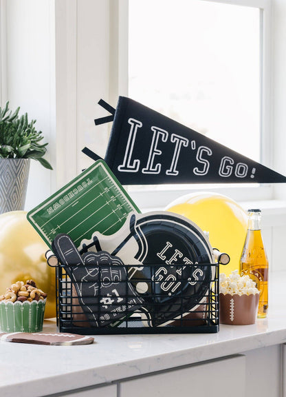 Football Shaped Paper Dinner Napkin