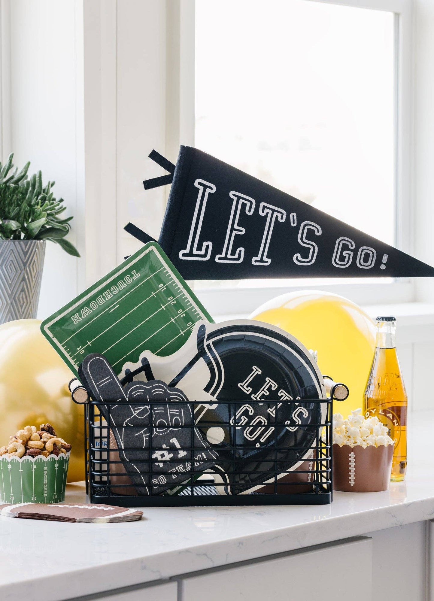 Football Helmet Shaped Paper Plate
